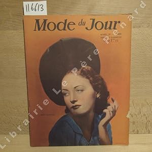 Seller image for Mode du Jour N 975 : Demi-saison - Ne faites pas ceci. Ne faites pas cela. - Une cape  capuchon - Coeurs ennemis (grand roman par DELLY) - L'Art de travailler la fourrure - . for sale by Librairie-Bouquinerie Le Pre Pnard