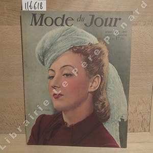 Seller image for Mode du Jour N 983 : La dentelle - Printemps 1940. Sous le signe du naturel - Le Chech' - Pour Pques, fleurissez vos petites robes - Coeurs ennemis (grand roman par DELLY) - La laine dans l'ameublement - . for sale by Librairie-Bouquinerie Le Pre Pnard