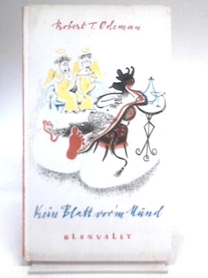 Seller image for Kein Blatt Vor'm Mund for sale by World of Rare Books