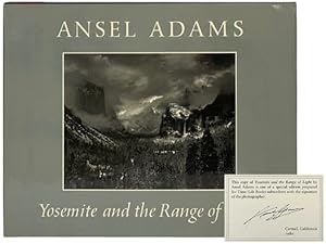 Image du vendeur pour Yosemite and the Range of Light mis en vente par Yesterday's Muse, ABAA, ILAB, IOBA