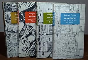 Seller image for PROMENADES DANS LES RUES DE PARIS - 4 VOLUMES for sale by Livres 113