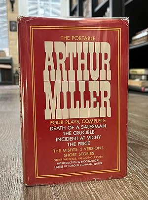 Imagen del vendedor de The Portable Arthur Miller (first edition hardcover) a la venta por Forgotten Lore