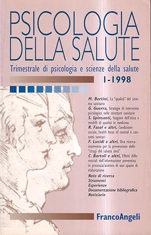 Psicologia della salute. Trimestrale di psicologia e scienze della salute - n. 1, 1998