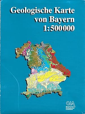 Geologische Karte von Bayern 1:500 000