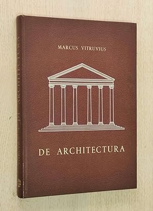 Imagen del vendedor de DE ARCHITECTURA (Libros I a X / edicin en espaol) a la venta por MINTAKA Libros
