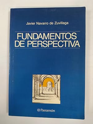 Imagen del vendedor de Fundamentos de perspectiva. a la venta por TraperaDeKlaus