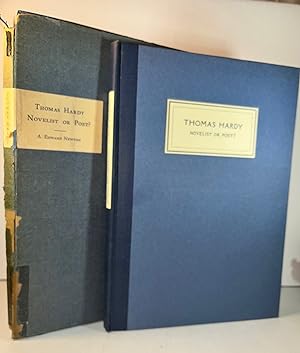 Seller image for Thomas Hardy, Novelist or Poet for sale by Brenner's Collectable Books ABAA, IOBA