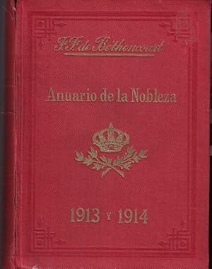 Imagen del vendedor de ANUARIO DE LA NOBLEZA DE ESPAA 1913 y 1914. IV. a la venta por Librera Torren de Rueda