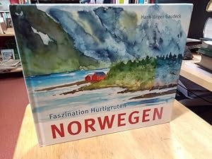 Bild des Verkufers fr Norwegen. Faszination Hurtigruten. [Aquarelle und Texte.] zum Verkauf von NORDDEUTSCHES ANTIQUARIAT