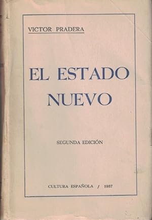 Bild des Verkufers fr EL ESTADO NUEVO zum Verkauf von Librera Torren de Rueda