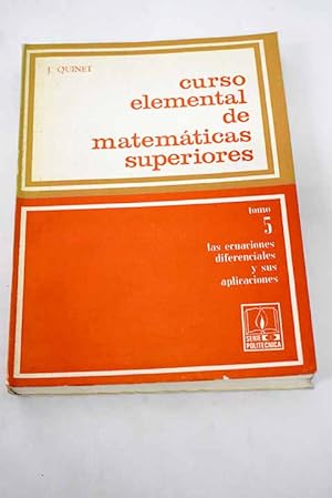Seller image for Curso elemental de Matemticas superiores, Tomo V for sale by Alcan Libros