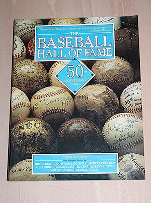 Seller image for The Baseball Hall of Fame 50th Anniversary Book for sale by Neo Books