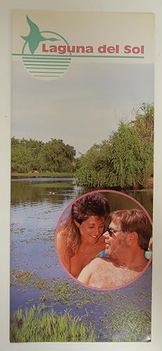 Laguna Del Sol Wilton CA Vintage Pamphlet Flyer Advertisement Nudist Colony