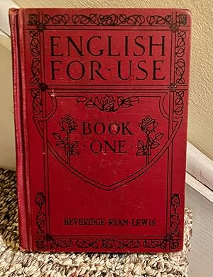 Image du vendeur pour English For Use: Book One mis en vente par Henry E. Lehrich