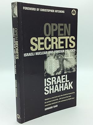 Immagine del venditore per OPEN SECRETS: Israeli Nuclear and Foreign Policies venduto da Kubik Fine Books Ltd., ABAA
