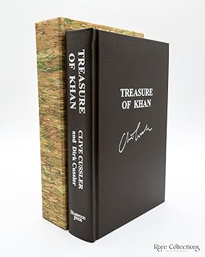 Treasure of Khan (#19 Dirk Pitt) - Double-Signed Lettered Ltd Edition
