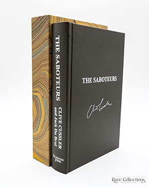 Seller image for The Saboteurs (An Isaac Bell Adventure #12) - Double-Signed Lettered Ltd Edition for sale by Rare Collections