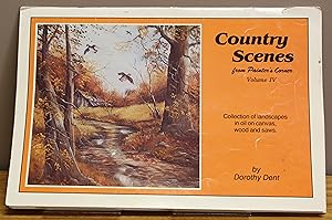 Bild des Verkufers fr Country Scenes from Painter's Corner Volume IV Collection of Landscapes in Oil on Canvas, Wood and Saws zum Verkauf von Spellbinder Books