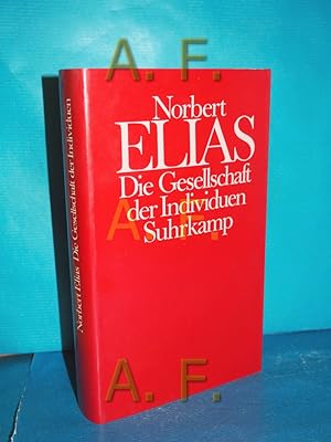 Bild des Verkufers fr Die Gesellschaft der Individuen Hrsg. von Michael Schrter zum Verkauf von Antiquarische Fundgrube e.U.