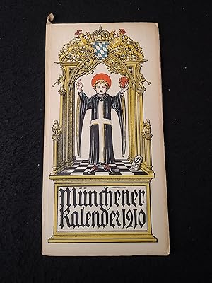 Bild des Verkufers fr Mnchener Kalender 1910. zum Verkauf von ANTIQUARIAT Franke BRUDDENBOOKS