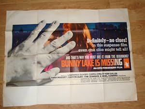 UK Quad Movie Poster: Bunny Lake Is Missing