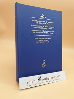 Sprachatlas des Dolomitenladinischen und angrenzender Dialekte, 1. Teil: Vol. 6: Index alphabetic...