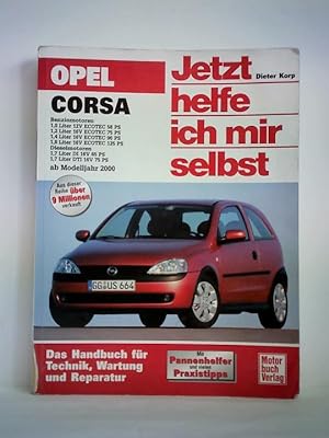Immagine del venditore per Opel Corsa C. Benzinmotoren: 1,0 Liter 12V ECOTEC 58 PS; 1,2 Liter 16V ECOTEC 75 PS; 1,4 Liter 16V ECOTEC 90 PS; 1,8 Liter 16V ECOTEC 125 PS. Dieselmotoren: 1,7 Liter DI 16V 65 PS; 1,7 Liter DTI 16V 75 PS, ab Modelljahr 2000 venduto da Celler Versandantiquariat