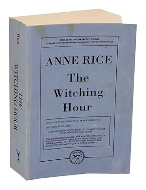 Seller image for The Witching Hour (Uncorrected Proof) for sale by Jeff Hirsch Books, ABAA