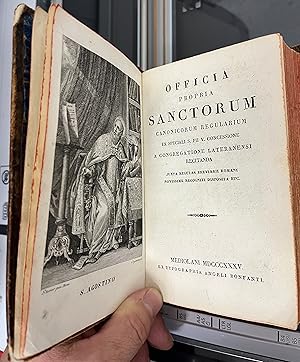 Officia propria sanctorum canonicorum regularium ex speciali S. PII V. concessione a congregation...