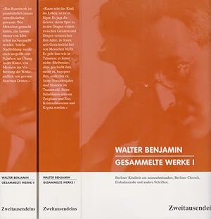 Imagen del vendedor de Gesammelte Werke - 2 B.de. Zweitausendeins Klassiker-Bibliothek. a la venta por Fundus-Online GbR Borkert Schwarz Zerfa