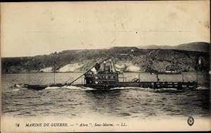 Ansichtskarte / Postkarte Französisches U Boot, Alose