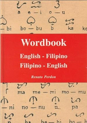 Wordbook : English - Filipino , Filippino - English