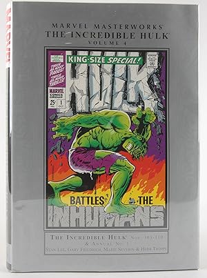 Imagen del vendedor de Marvel Masterworks: the Incredible Hulk 4 a la venta por Flamingo Books