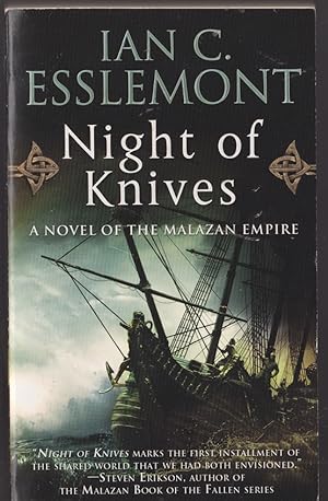 Image du vendeur pour Night Of Knives: A Novel of the Malazan Empire mis en vente par Caerwen Books