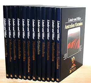 12 Bände: Readers Digest - LÄNDER UND VÖLKER. Australien/Ozeanien. Vorder-, Süd-, Ost- und Südost...