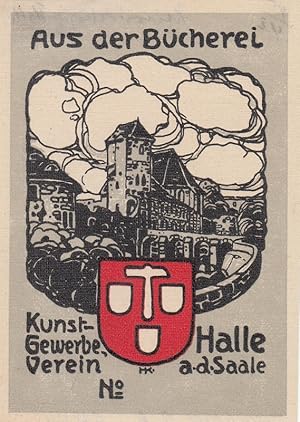 Seller image for Aus der Bcherei Kunst-Gewerbe-Verein Halle a. d. Saale. Kirche und Brcke. for sale by Antiquariat  Braun