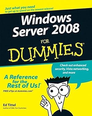 Immagine del venditore per Windows Server 2008 For Dummies venduto da WeBuyBooks