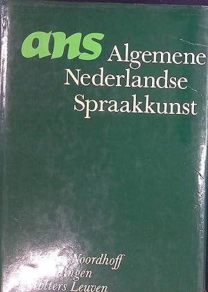 Algemene Nederlandse Spraakkunst