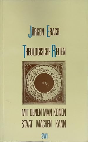 Imagen del vendedor de Theologische Reden, mit denen man keinen Staat machen kann. Sozialwissenschaftliches Institut der Evangelischen Kirchen in Deutschland: SWI . auer der Reihe ; Nr. 4 a la venta por books4less (Versandantiquariat Petra Gros GmbH & Co. KG)