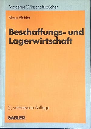 Seller image for Beschaffungs- und Lagerwirtschaft. Moderne Wirtschaftsbcher for sale by books4less (Versandantiquariat Petra Gros GmbH & Co. KG)