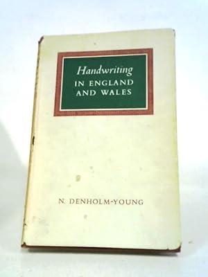 Image du vendeur pour Handwriting in England and Wales. mis en vente par World of Rare Books