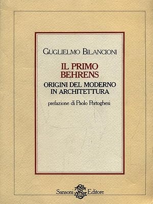 Immagine del venditore per Il primo Behrens venduto da Librodifaccia