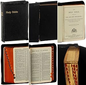 Bild des Verkufers fr Holy Bible containing the Old and New Testament . zum Verkauf von Antiquariat Lehmann-Dronke