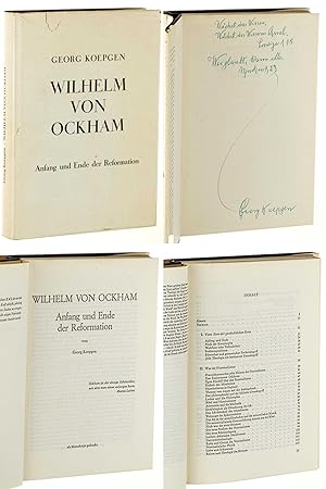 Imagen del vendedor de Wilhelm von Ockham. Anfang und Ende der Reformation. a la venta por Antiquariat Lehmann-Dronke