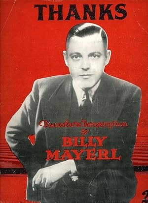 Seller image for Piano Transcription by Billy Mayerl (Piano Sheet Music) | Thanks for sale by Little Stour Books PBFA Member
