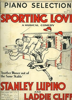 Seller image for Billy Mayerl Piano Sheet Music | Laddie Cliff Presents Stanley Lupino in Sporting Love | A Musical Comedy | Piano Selection for sale by Little Stour Books PBFA Member