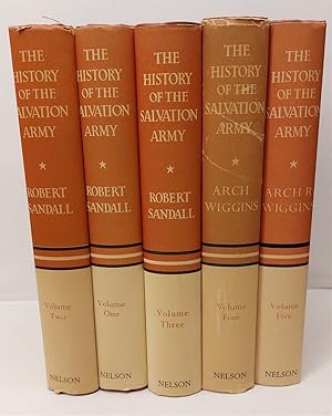 Image du vendeur pour The History of the Salvation Army 1865 to 1914 in Five Volumes mis en vente par Lion Books PBFA