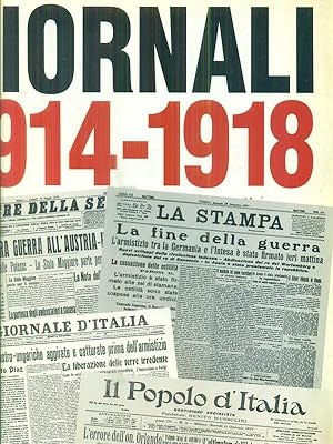 Bild des Verkufers fr Giornali 1914-1918 zum Verkauf von Librodifaccia