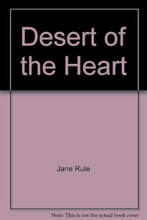 Seller image for Desert of the Heart for sale by WeBuyBooks 2