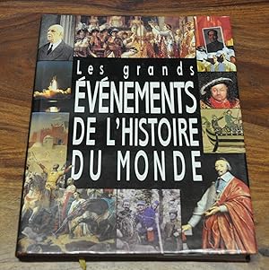 Seller image for Les grands vnements de l'histoire du monde for sale by Pare Yannick